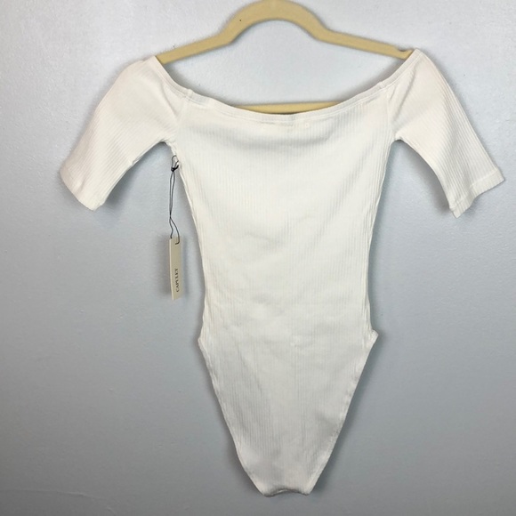 Revolve NEW Capulet Off-The-Shoulder Bodysuit Size S - Picture 4 of 10